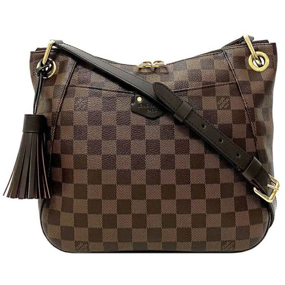 Louis Vuitton South Bank Brown Damier Ebene Shoulder Bag - Picture 1 of 9
